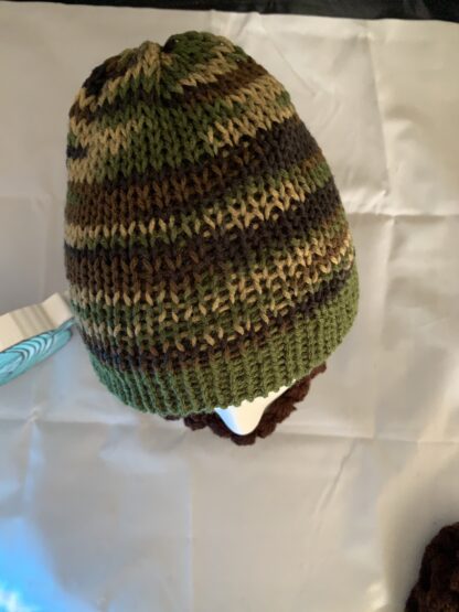 Adult Camo Bearded Beanie - Image 8