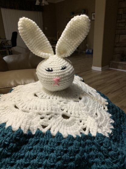 Rabbit blanket.